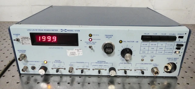 R188044 Wavetek PM 1018B Log/Lin RF Peak Power Meter OPT 05/07