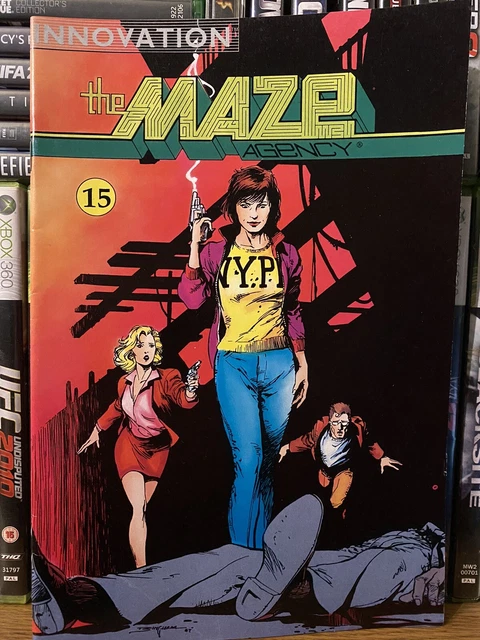 The Maze Agency Issue #15 Innovation Comics 1990 Retro Rare Free Delivery