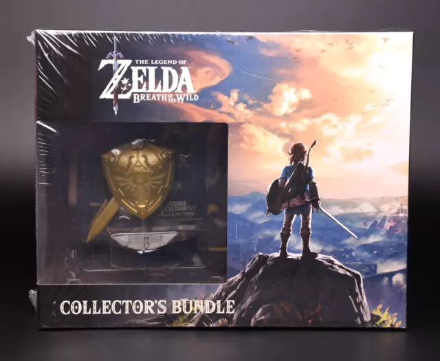 Legend of Zelda Breath Of The Wild Collector's Bundle CultureFly Gold Figure New