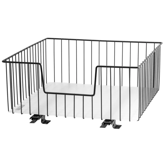 Bremermann cavo a cestello armadio larghezza 50 cm, cassetto cucina, nero