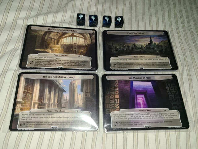 mtg doctor who planechase cards Sealed 10 Card Pack Magic the Gathering This ready MTG MAGIC DOCTOR Who Planechase