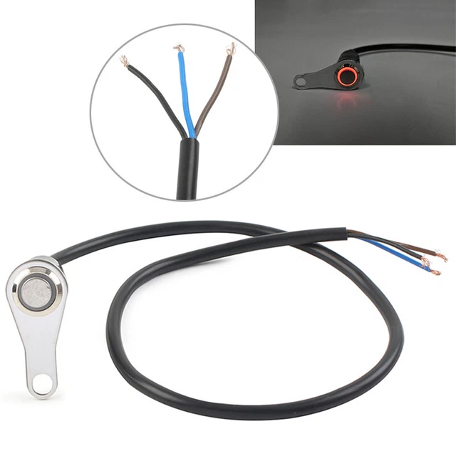 Gruppo Interruttore Manubrio Moto On/Off - Universale 7/8 Pollici Con Fili - Start E Kill