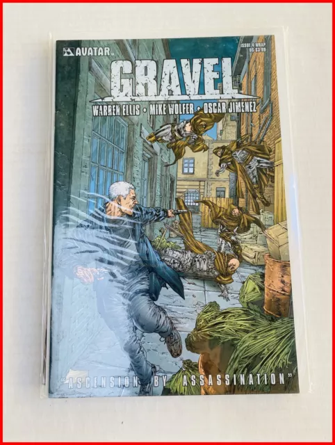 Avatar Press - Gravel #4 Wrap Cover - 2008-08-27