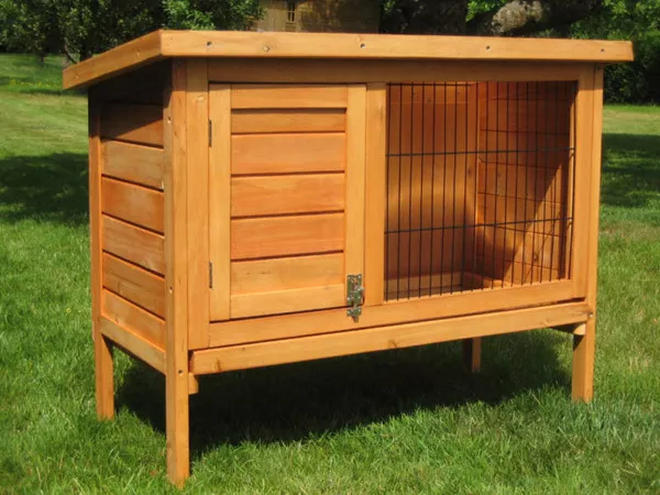 Rabbit Hutch Single Guinea Pig Hutch With Legs / Hvy Duty Wire Hutches Run Runs