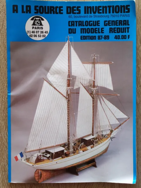 A la source des inventions / Catalogue Modèle Réduit 87 / 89