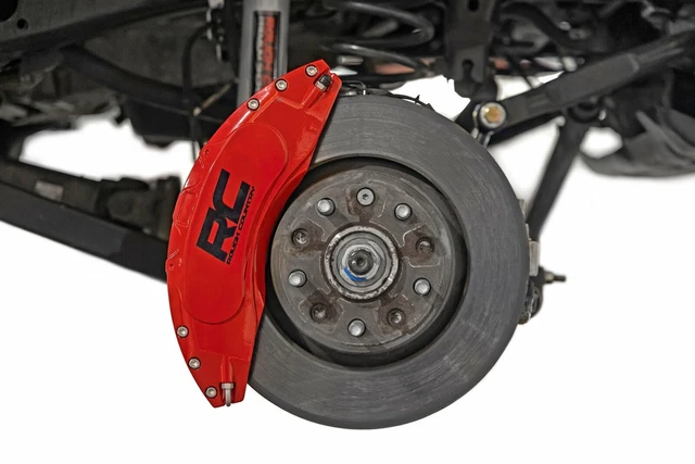 Rough Country Caliper Cover Red for Jeep Wrangler JL Sport 2018-2022 71150