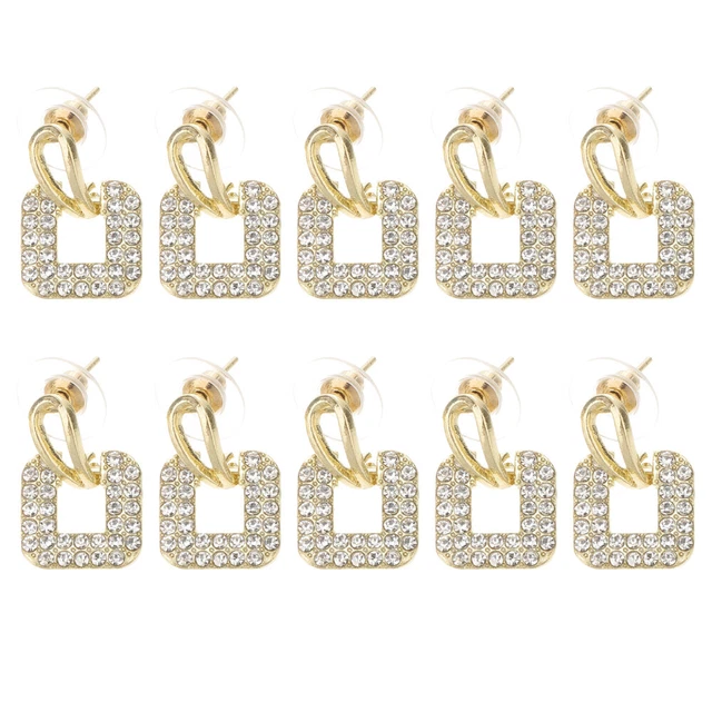 10 pièces couronne alliage breloques pendentifs décor pour bricolage boucl