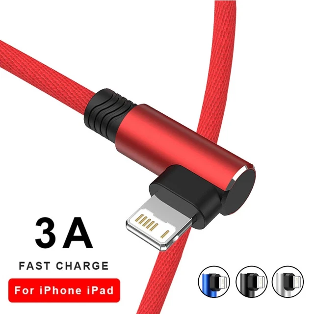 1M 2M 3M USB Charger Cord USB Cable for iPhone XS XR 11 12 13 14 Fast Charging
