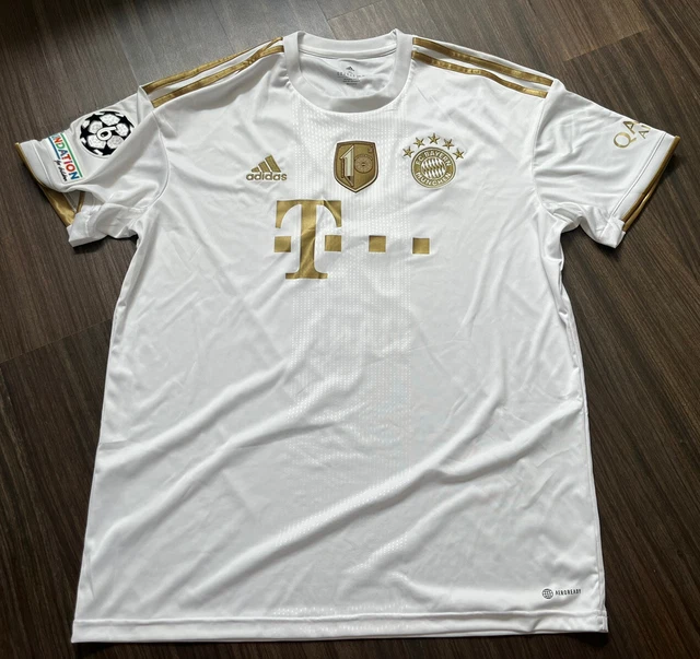 FC Bayern München 22/23 Auswärtstrikot mit Aufdruck MANE Größe XL