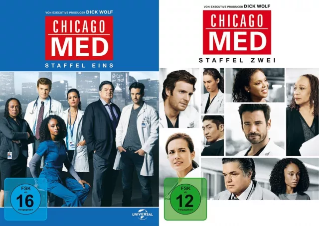 Chicago Med - Season/Staffel 1+2 # 9-DVD-SET-NEU