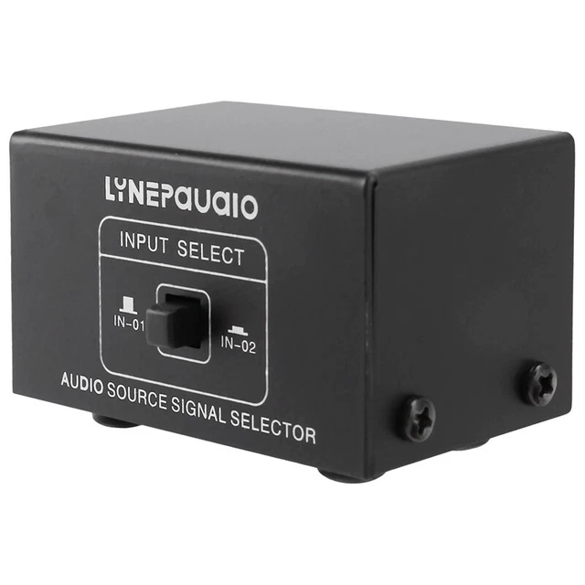 2 in 1 Out or 1 in 2 Out Audio Source  Selector, Switcher, Speaker, Audio Sourc