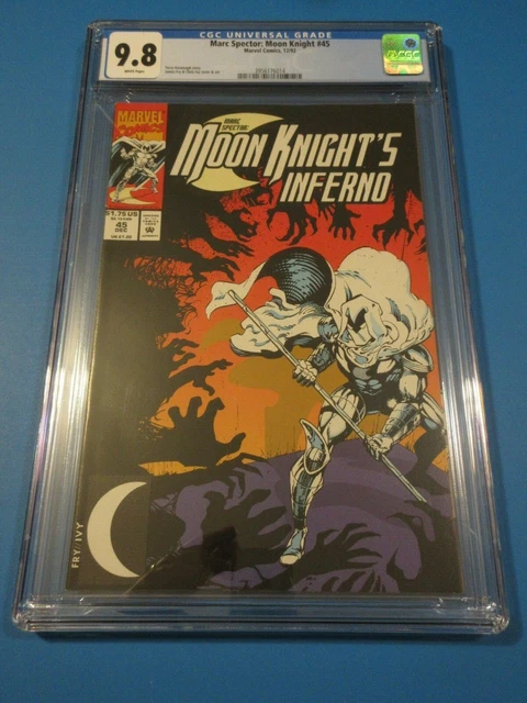 Marc Spector Moon Knight #45 Hot Title CGC 9.8 NM/M Gorgeous Gem