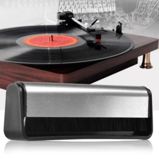Vinyl Record Cleaning Brush Anti Static Carbon Fiber LP Record Turntable Br*h*