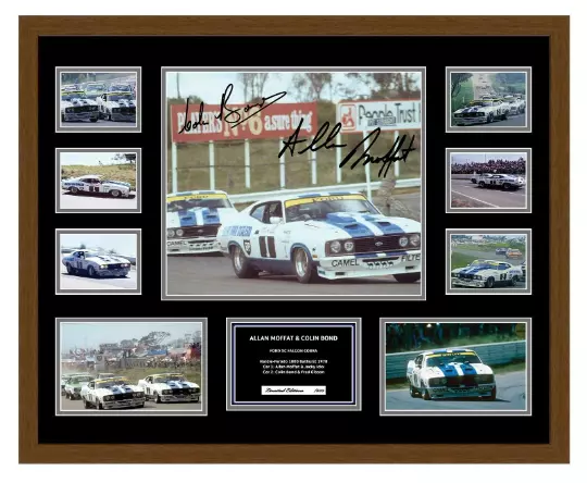 Allan Moffat Colin Bond 1978 XC Falcon Cobra Signed Limited Edition Memorabilia 3