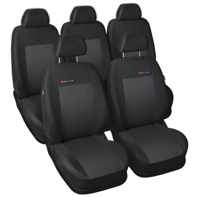 Apto para Ford Connect Tourneo Año 2013-2024 Hecho a Medida Funda de Asiento