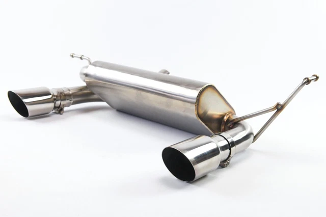 Jeep Wrangler JK Unlimited Rubicon 07-17 Axleback Dual Exhaust Pot System