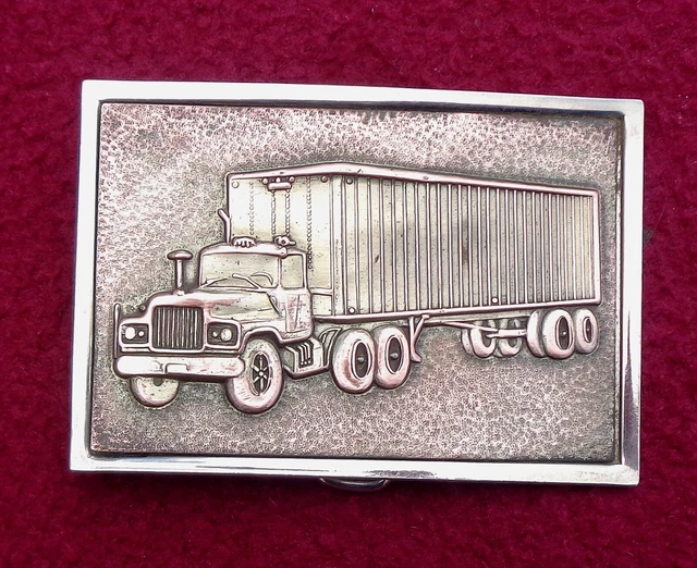 Good Used Vintage Truck Belt Buckle