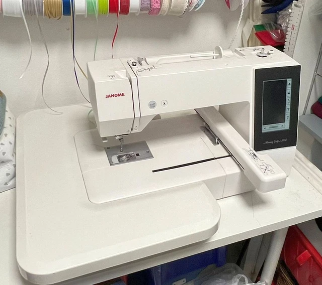 STICKMASCHINE JANOME MEMORY Craft 500e + 2 Stickrahmen EUR 465,00 ...
