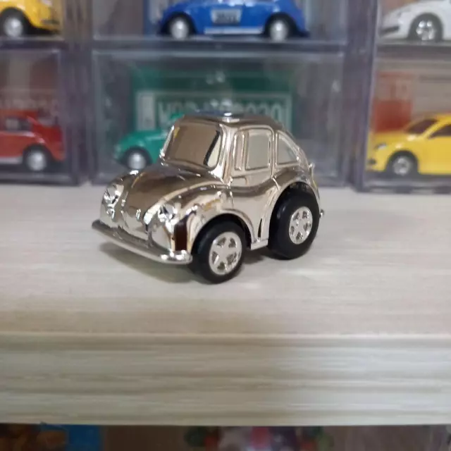Tomica Choro-Q Subaru 360 Silver Plated Discontinued Product
