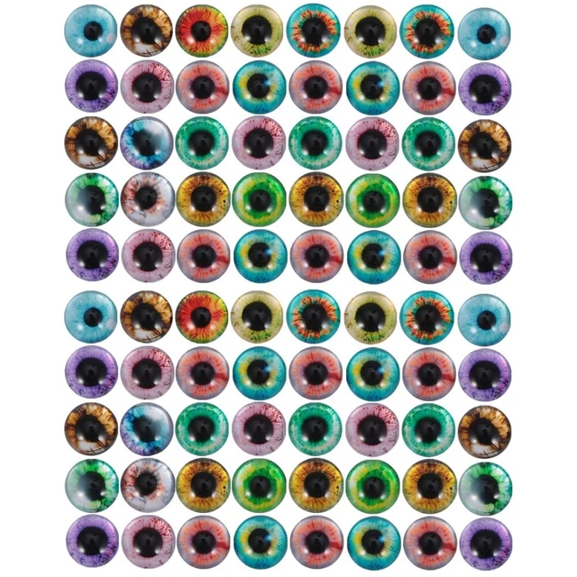 100 pcs Cabochons Flatback Ohrring Charme Cabochons Schmuck Machen