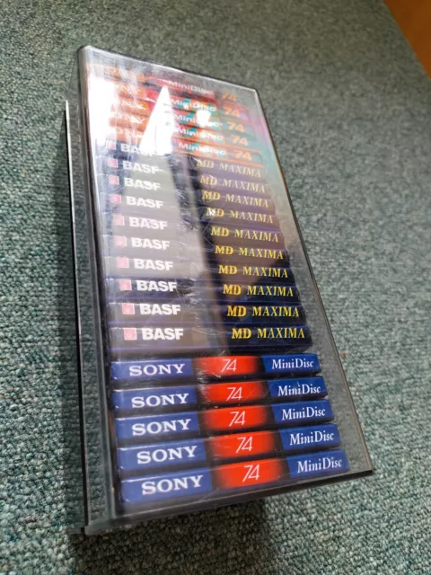 Mini Disc Box Von Sony  Original Case (Nur Die Box)