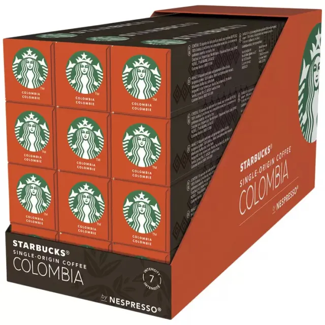 Starbucks by Nespresso Single Origin Colombia Coffee Capsules 120 Pack