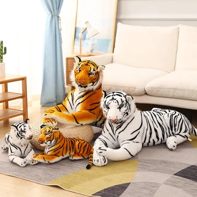 Large Wild Tiger Animal Giant Teddy Leopard Soft Plush Stuffed Toy up to 150cm