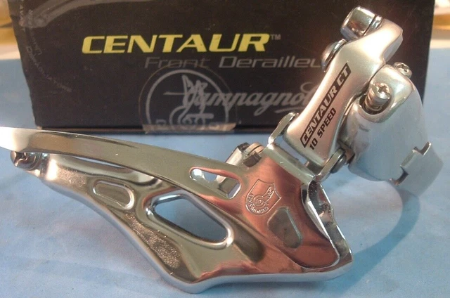 Dérailleur Avant Campagnolo Record Compact 2x10 Vitesses - Pince 32 Mm, Excellent état