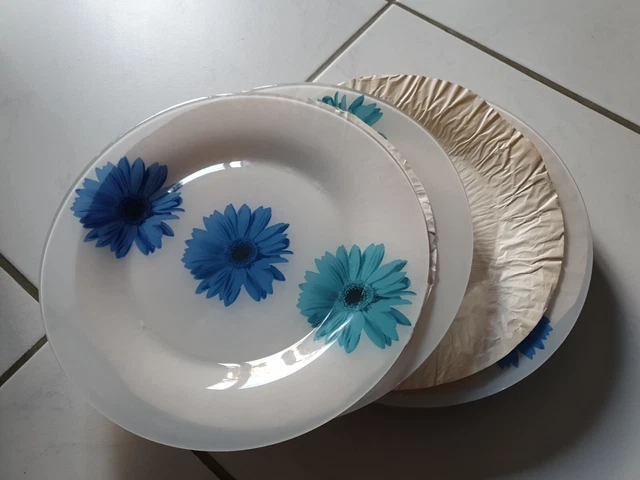 Lot d assiettes vintage luminarc - Arts de la table