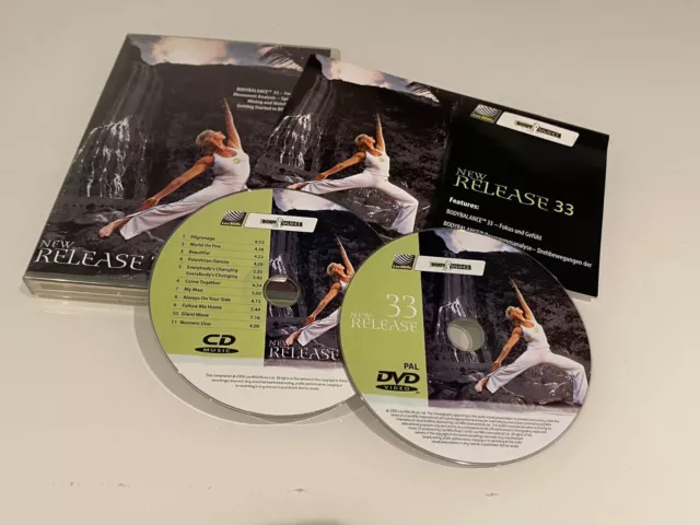 Les Mills BodyBalance 33 DVD, CD und Anleitung