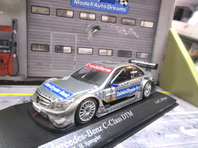 MERCEDES BENZ C C-Class DTM 2007 #2 Spengler AMG Tourenwagen Minichamps 1:43