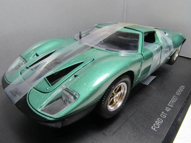 Ford 1/18 Gt 40 Gt40 Road Car Shelby Le Mans Mkii V8 Daytona Vintage