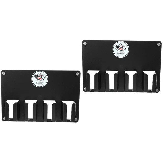 2pcs Hair Clippers Box de rangement électrique Clipper support mural Clipper Mur