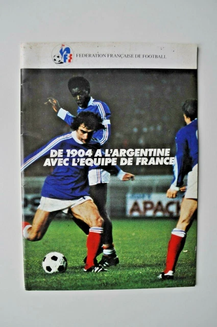 LIVRET NUMÉROTÉ COUPE du Monde Argentine 1978 édité par la FFF platini EUR 15,00 - FR