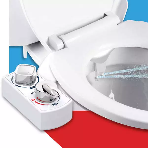 BUTT BUDDY Spa Cool & Warm Water Sprayer & Bidet Toilet Seat Attachment Open Box