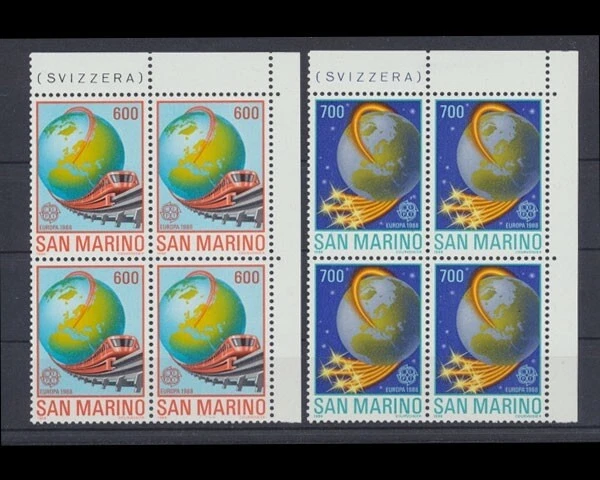 San Marino, MiNr. 1380-1381 (4), postfrisch / MNH - 693502