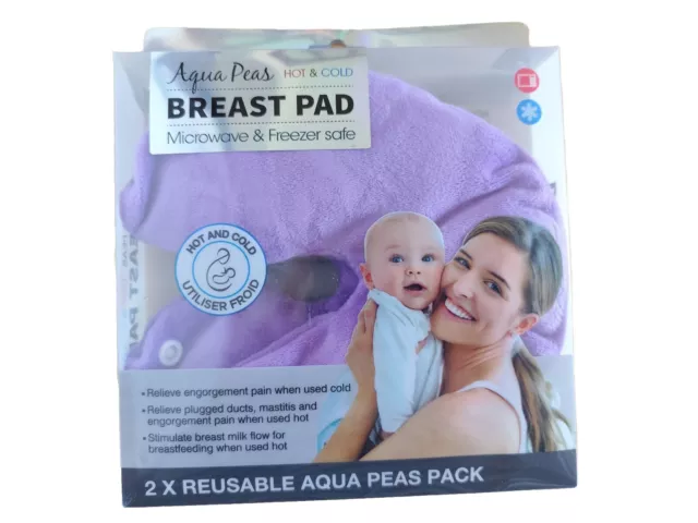 Aqua Peas Hot Or cold breast Therapy ( Pack of 2)breast Pads