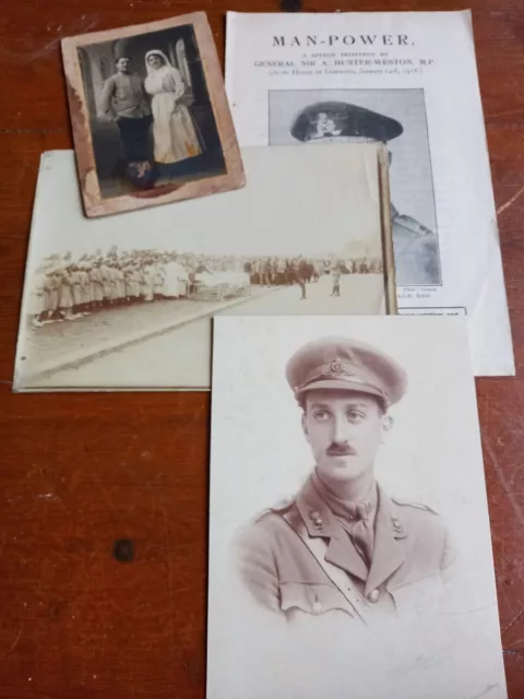 WW1, War, Militaria, Job Lot, French.