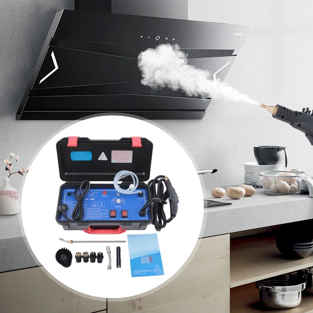 Portable Steam Cleaner High Temperature Pressure Compact Steamer Cleaner 1700W Portable Steam Cleaner High Temperature Pressure Compact Steamer Cleaner 1700W
