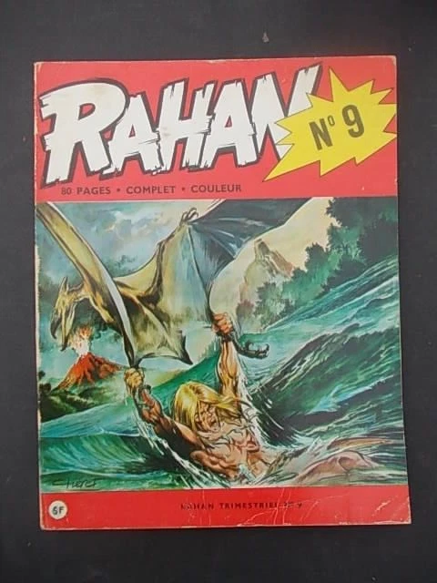Rahan n°31 avec son gadget Ed. Vaillant Janvier 1978 TBE