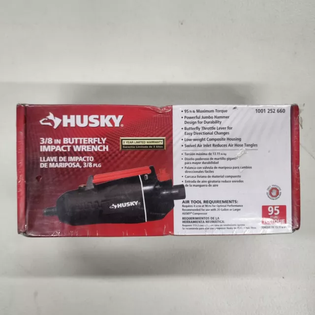 Llave de impacto mariposa Husky 3/8" H4410 (101 252 660)