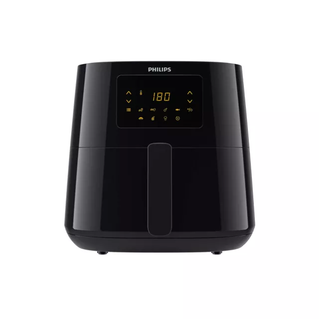 Philips Essential Airfryer Heißluftfriteuse, 1.2 kg, Schwarz (HD9270/90)