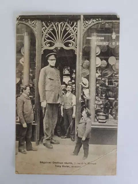 cartes postales beguinet desfoux reunis 7 rue de la monnaie année 1900