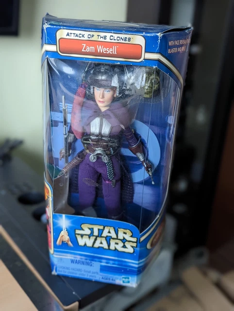 Star Wars - Figura Zam Wesell 12" - L'attacco dei cloni