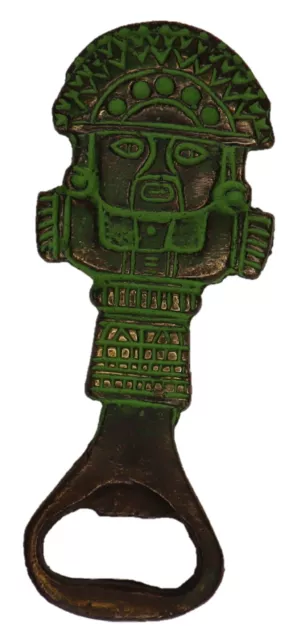 Tribal Man Shape Antique Vintage Style Handmade Brass Bottle Opener Home Decor