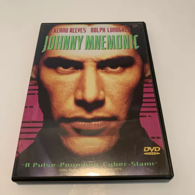 Johnny Mnemonic (DVD, 1997, Keep Case Closed Caption)