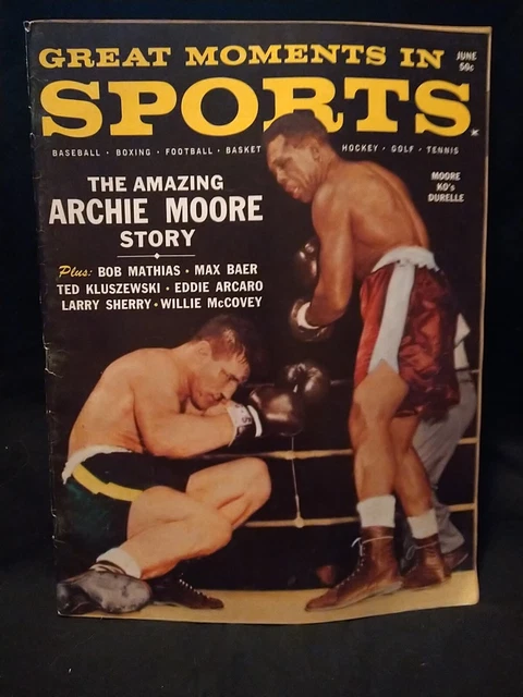 GREAT MOMENTS IN SPORTS, June 1960 Archie Moore Willie McCovey Max Baer