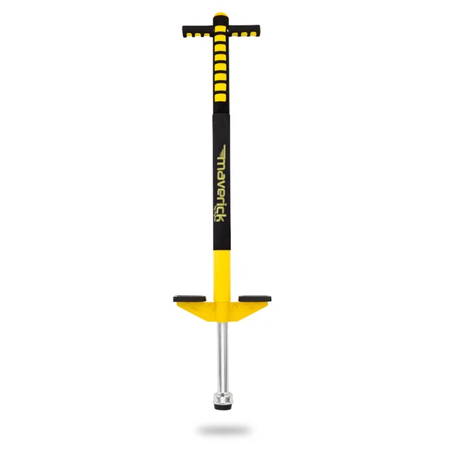 Flybar Foam Maverick Pogo Stick for Kids Age 5 & Up, 40 to 80 Lbs, Yellow/Black