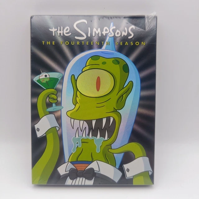 THE SIMPSONS THE Fourteenth Season 14 (4-DVD, Set) With Manual