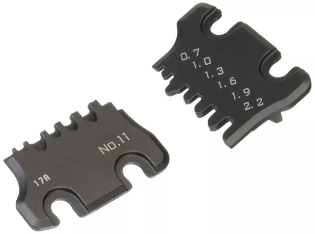 inter-changeable DIE PLATE SET for 'Handy crimp tool' size 'S' Engineer PAD-11S